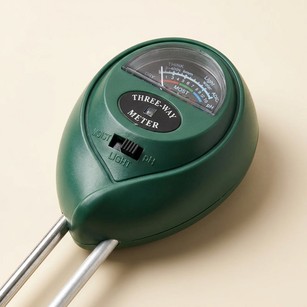 Avenix 3-in-1 Soil Tester with Pointer Dial